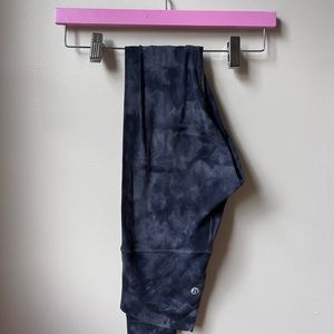 Lululemon align leggings size 2 28” high rise tie die